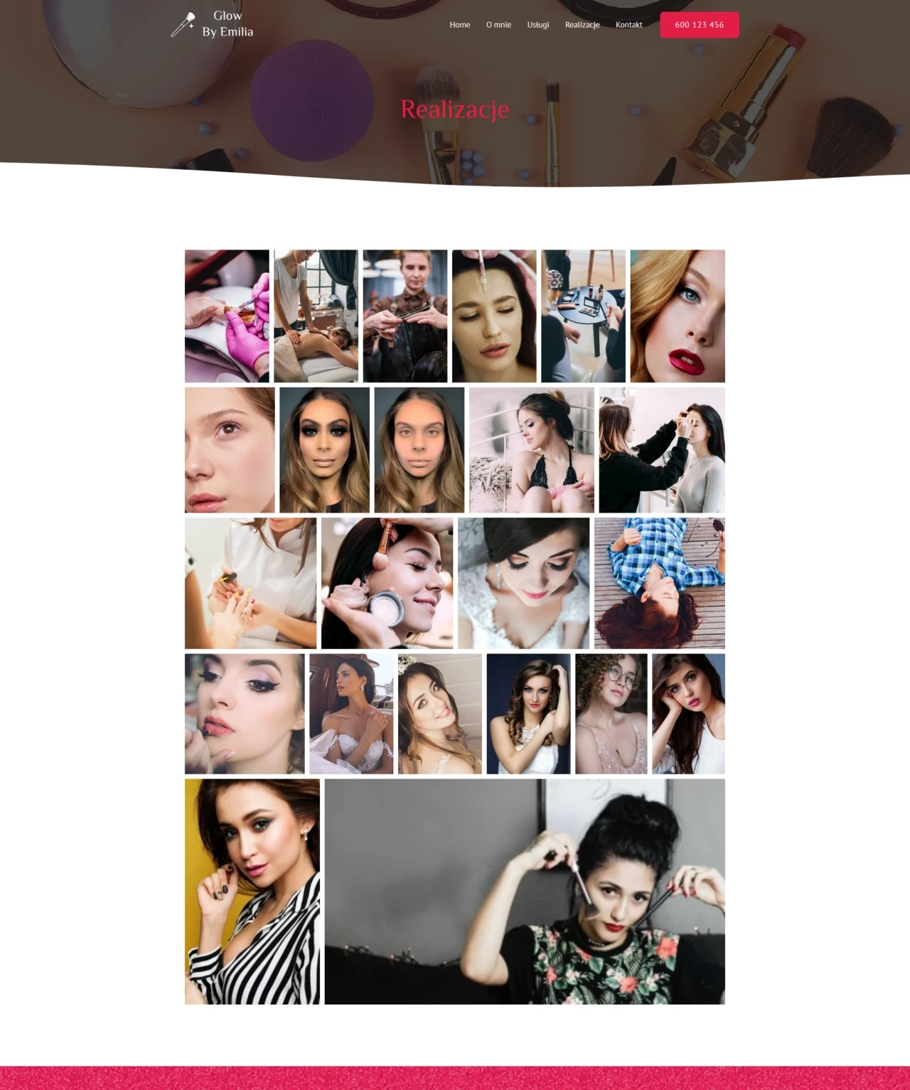 GlowBy, Realizacje