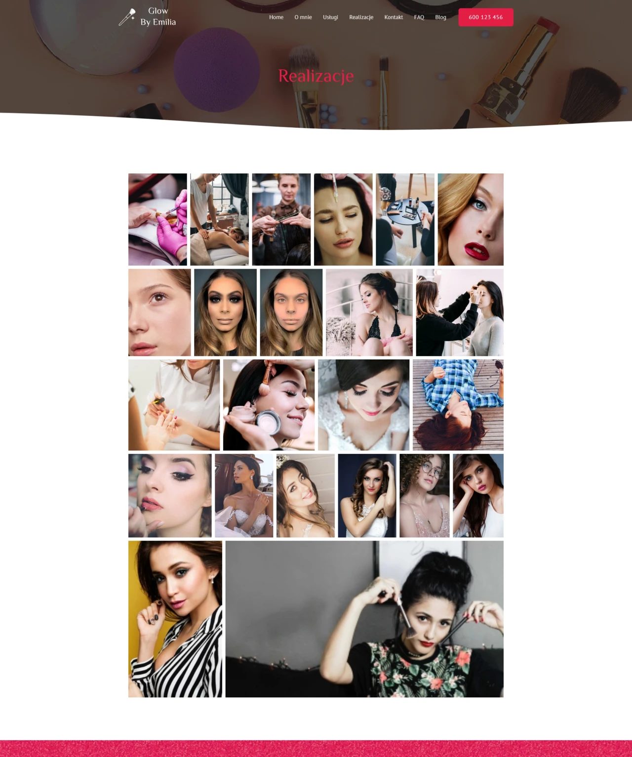 GlowBy, Realizacje