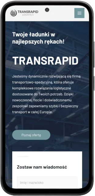 Szablon Transrapid na smartfonie