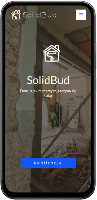 Szablon SolidBud na smartfonie